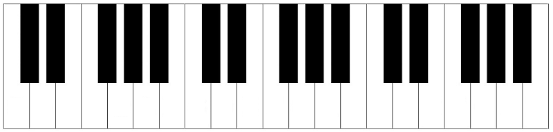 piano keys